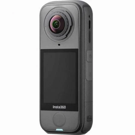 Insta360 X4 Air Cámara Deportiva 360° 8K con Reencuadre, Modo Lente Única 4K, HDR Activo, Selfie Stick Invisible, Impermeable 15m, Color Negro Grafito